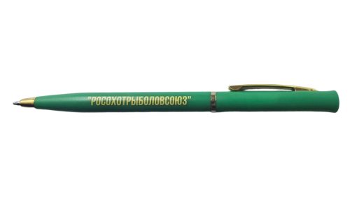 Ручка шариковая пластик с логотипом Росохотрыболовсоюз