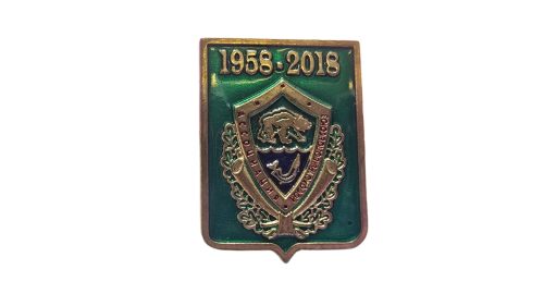 Значок прямоугольный с логотипом РОРС 1958-2018